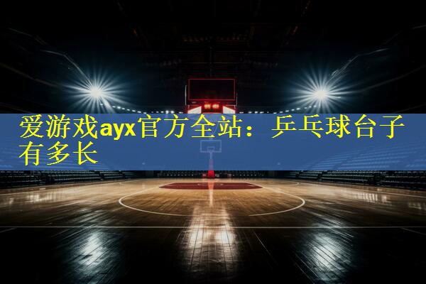 爱游戏ayx官方全站：乒乓球台子有多长